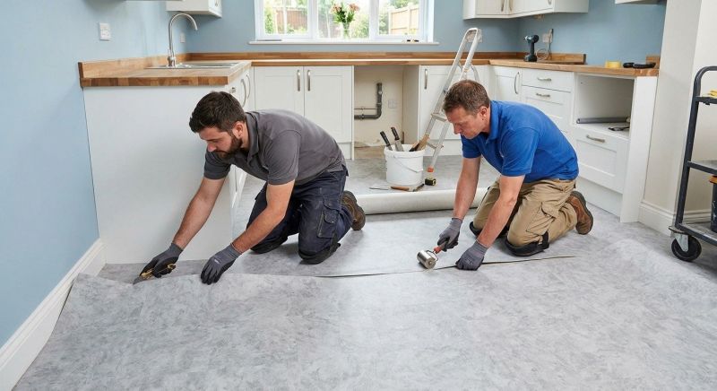 Sheet Flooring Installation in Loudoun County, VA