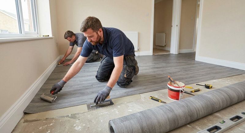 Sheet Flooring Installation in Weatherford, TX